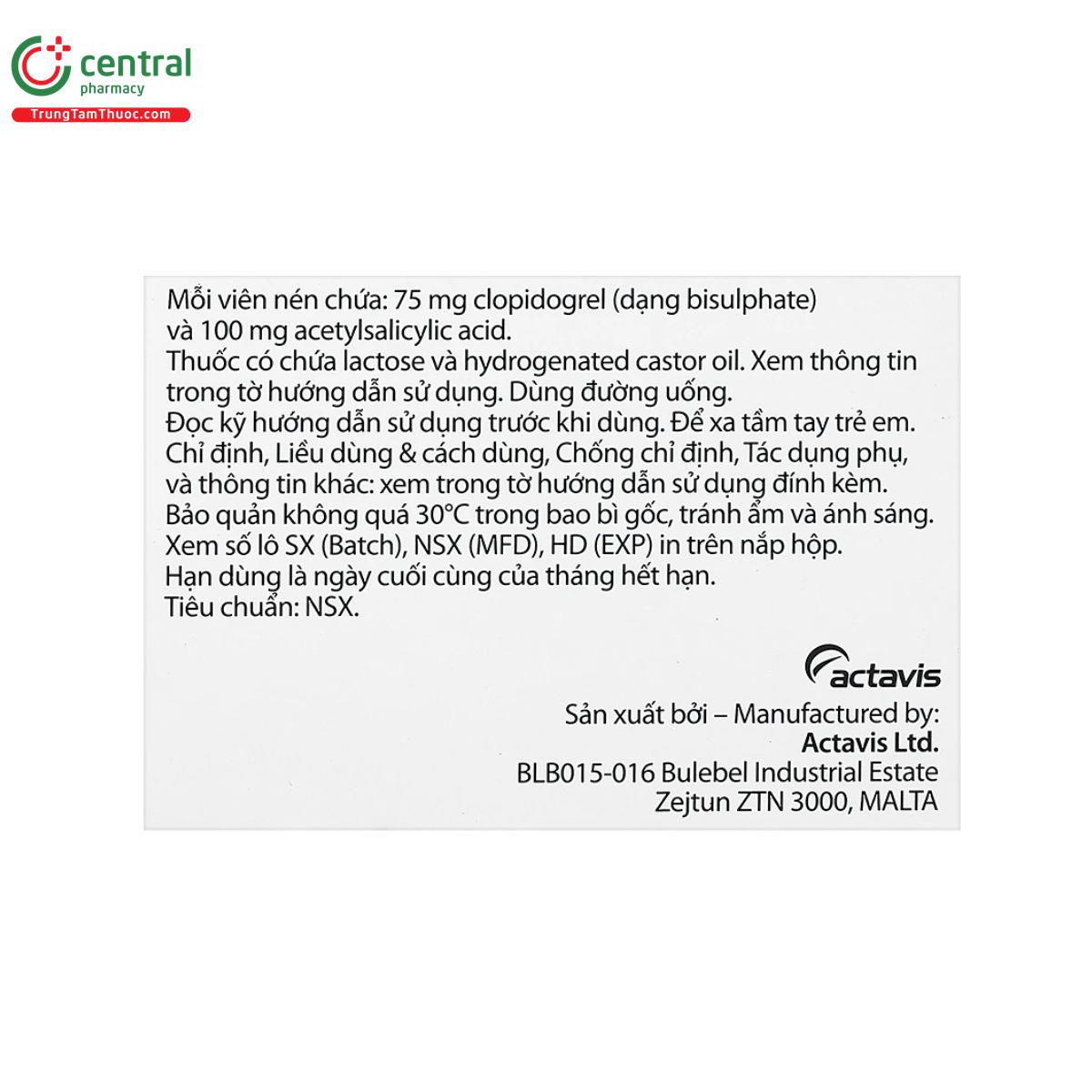thuoc clopidogrel aspirin teva 75 100mg 5 R6201 thuoc clopidogrel aspirin teva 75 100mg 5 R6201
