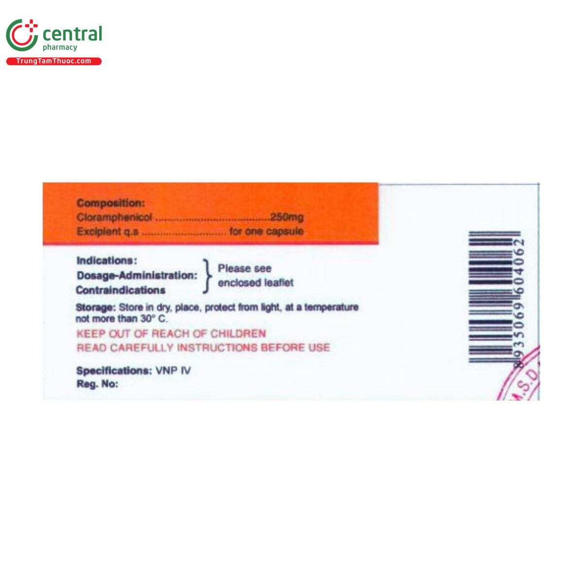 thuoc cloramphenicol 250mg quapharco 3 O5523 thuoc cloramphenicol 250mg quapharco 3 O5523