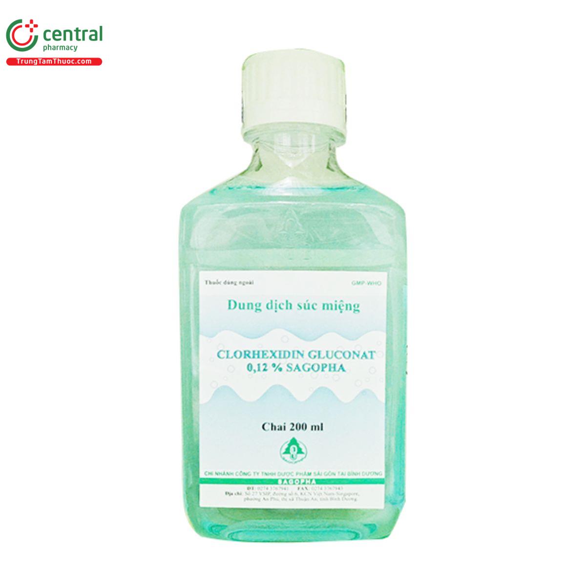 thuoc clorhexidin gluconat 0 12 sagopha 8 A0200 thuoc clorhexidin gluconat 0 12 sagopha 8 A0200