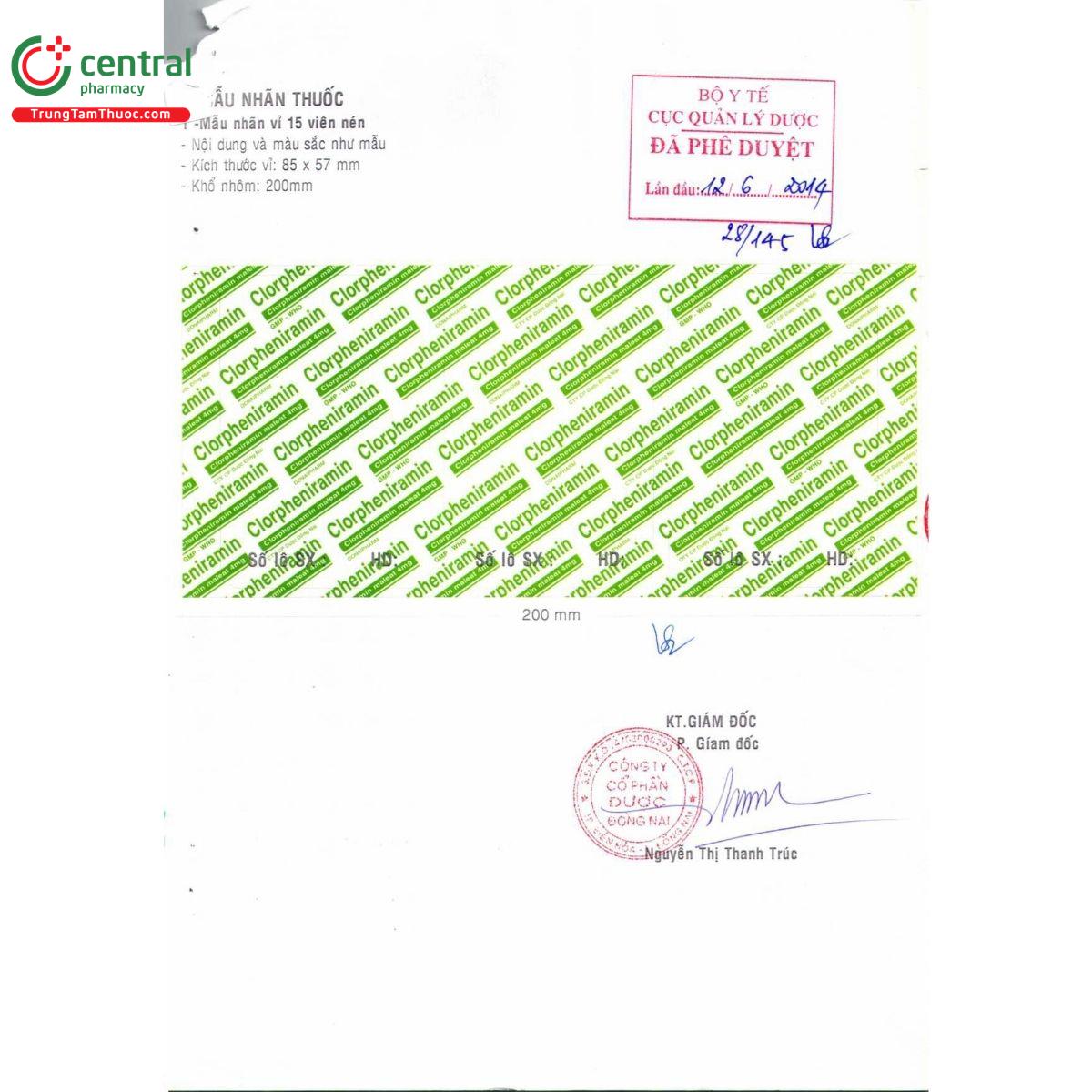 thuoc clorpheniramin 4mg donaipharm 2 M5418 thuoc clorpheniramin 4mg donaipharm 2 M5418