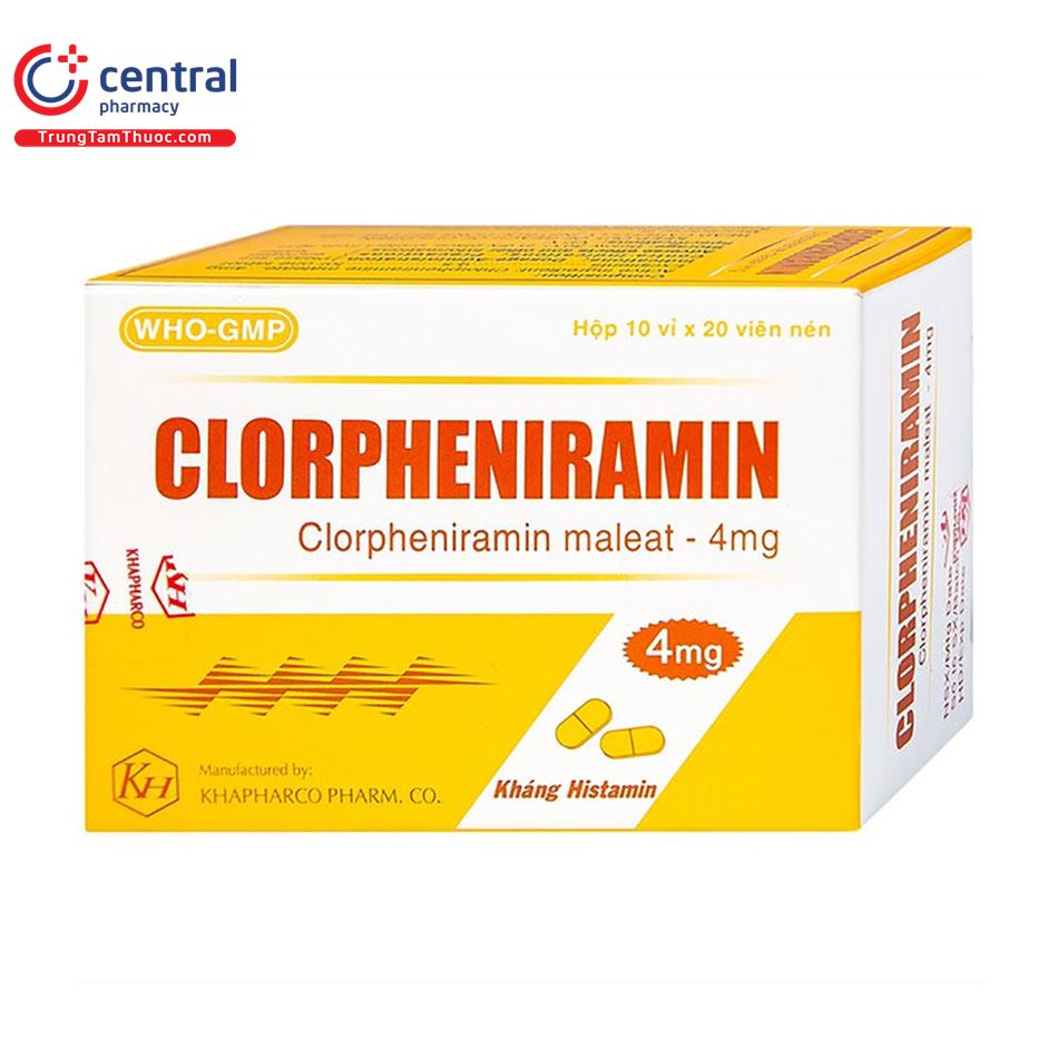 thuoc clorpheniramin 4mg khapharco 3 H2784