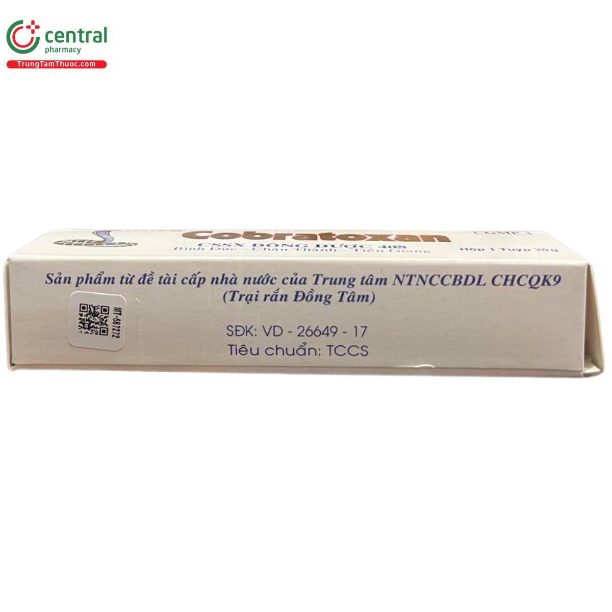 thuoc cobratoxan 4 B0805 thuoc cobratoxan 4 B0805