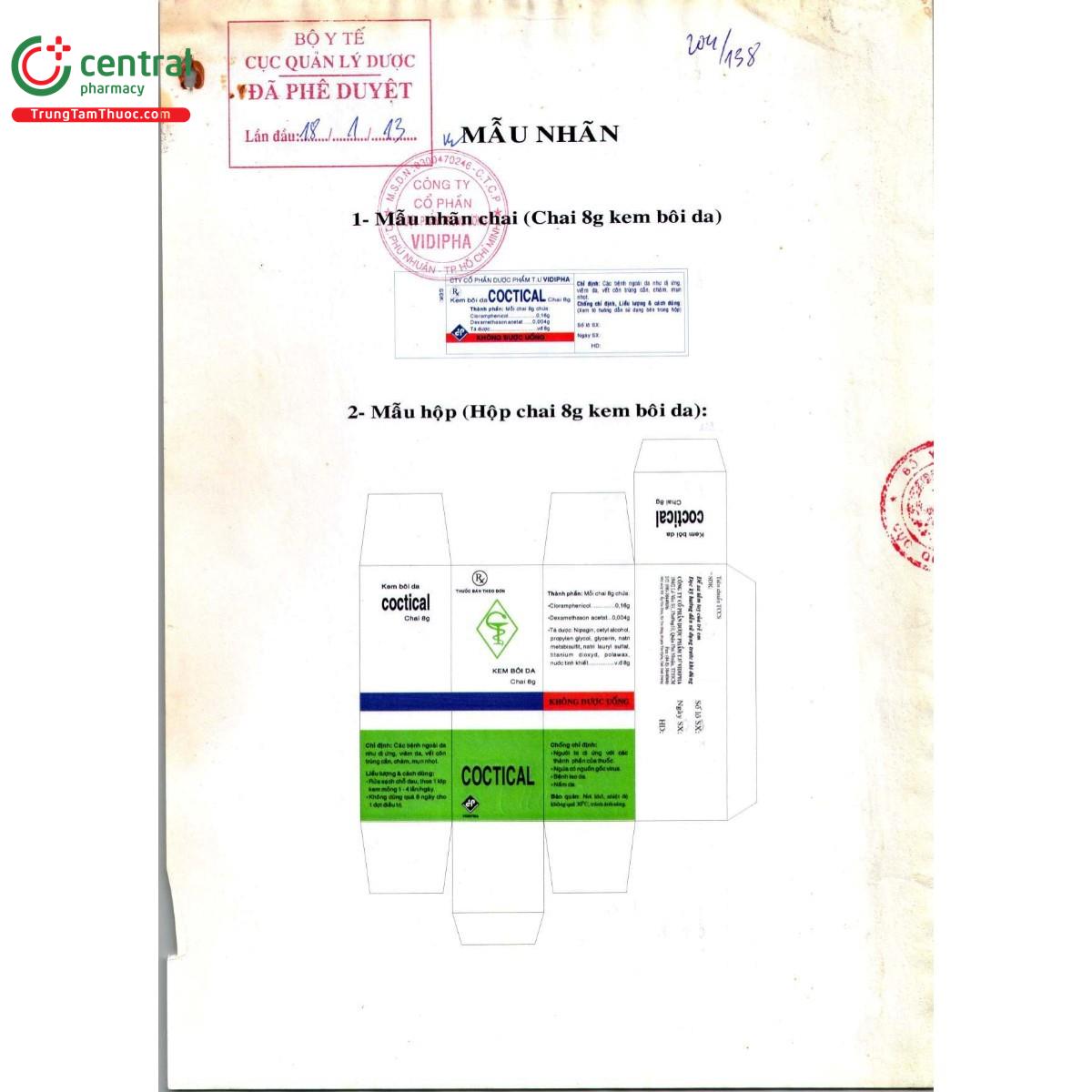 thuoc coctical 2 A0352 thuoc coctical 2 A0352
