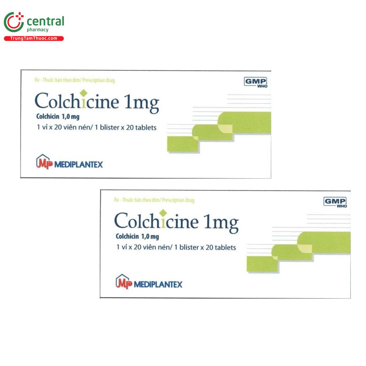 thuoc colchicine 1mg mediplantex 2 N5362 thuoc colchicine 1mg mediplantex 2 N5362