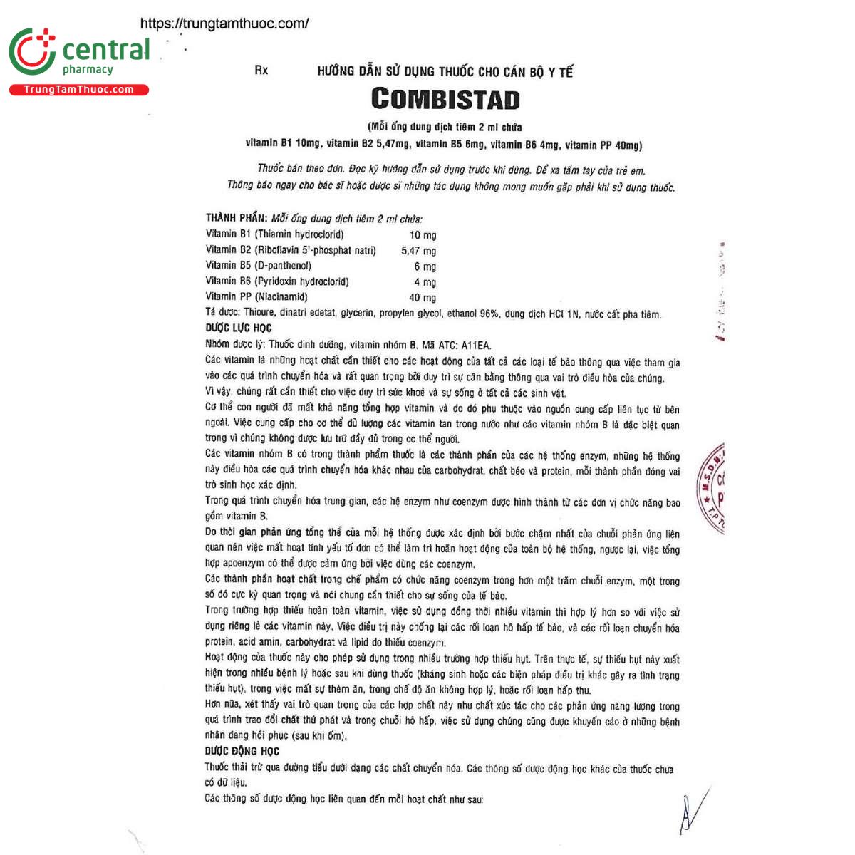 thuoc combistad 4 V8102 thuoc combistad 4 V8102