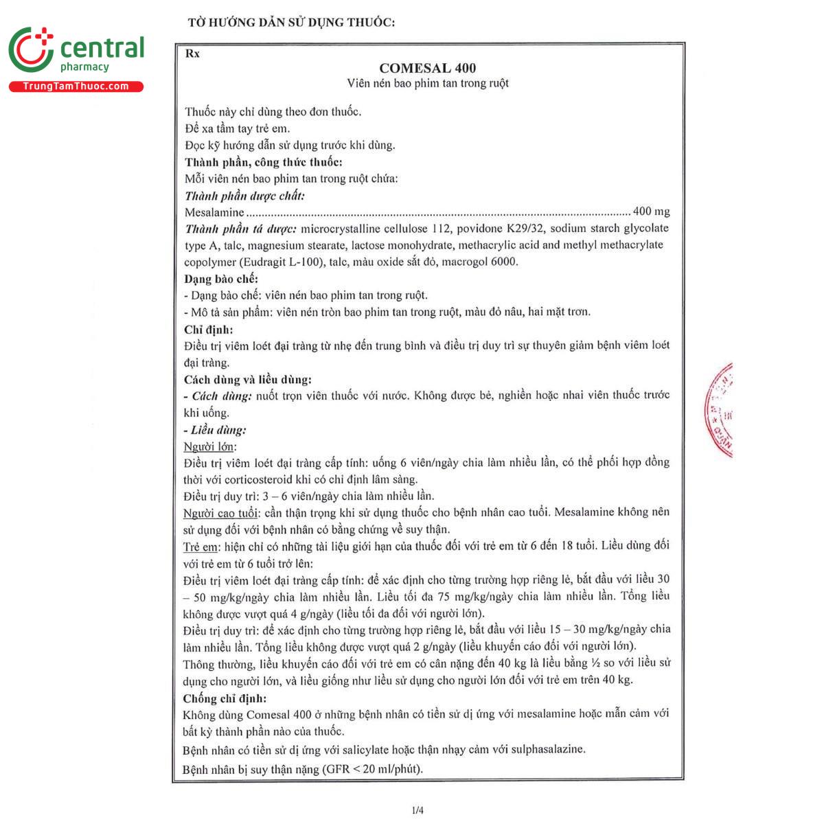 thuoc comesal 400mg 5 T7314