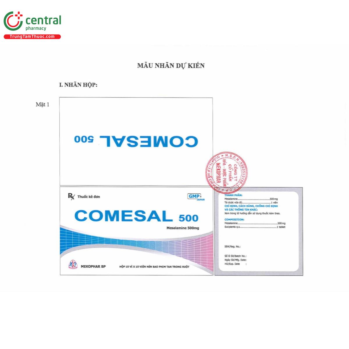 thuoc comesal 500mg 1 S7853