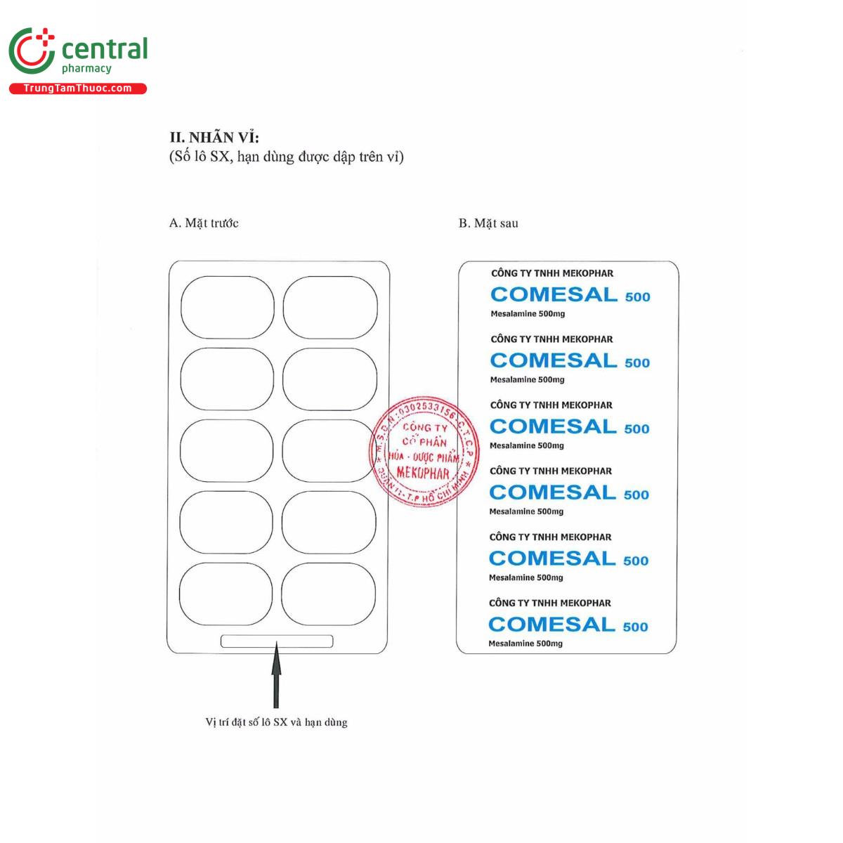 thuoc comesal 500mg 3 O6788