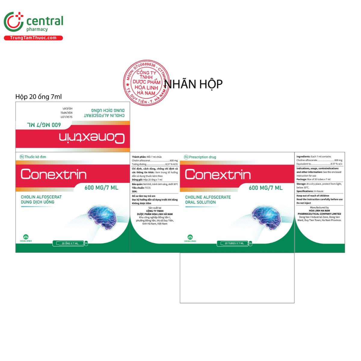 thuoc conextrin 600mg 7ml 1 G2241 thuoc conextrin 600mg 7ml 1 G2241