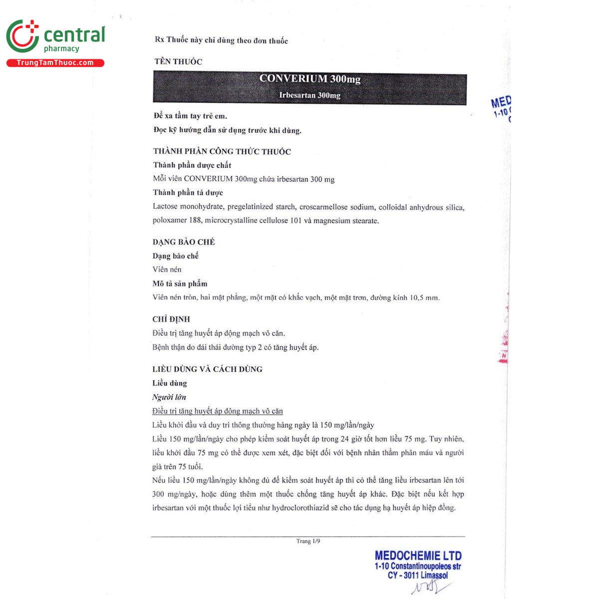 thuoc converium 300mg 3 O5386