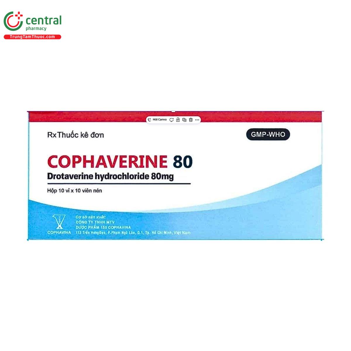thuoc cophaverine 80 1 L4465 thuoc cophaverine 80 1 L4465