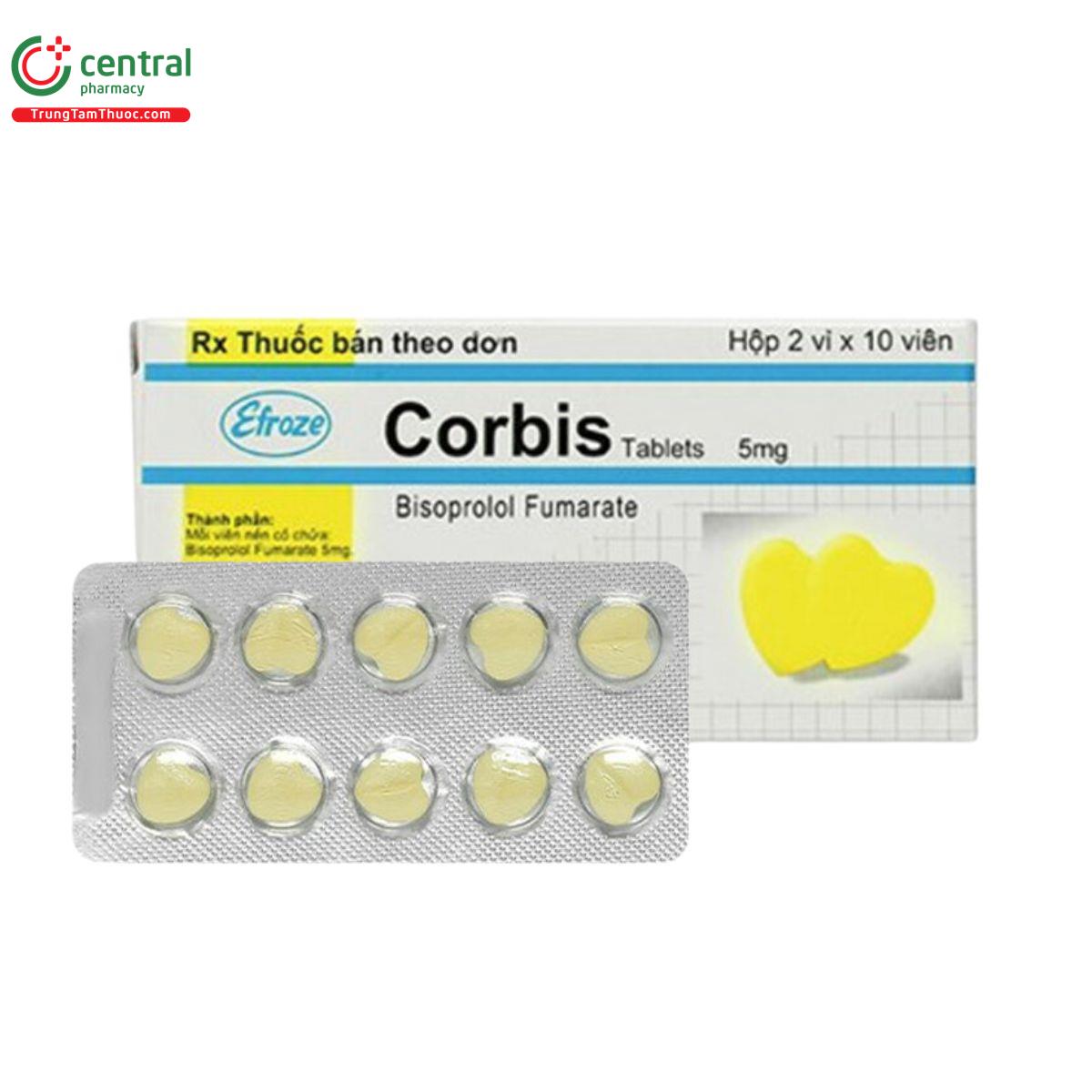 thuoc corbis tablets 5mg 1 F2067