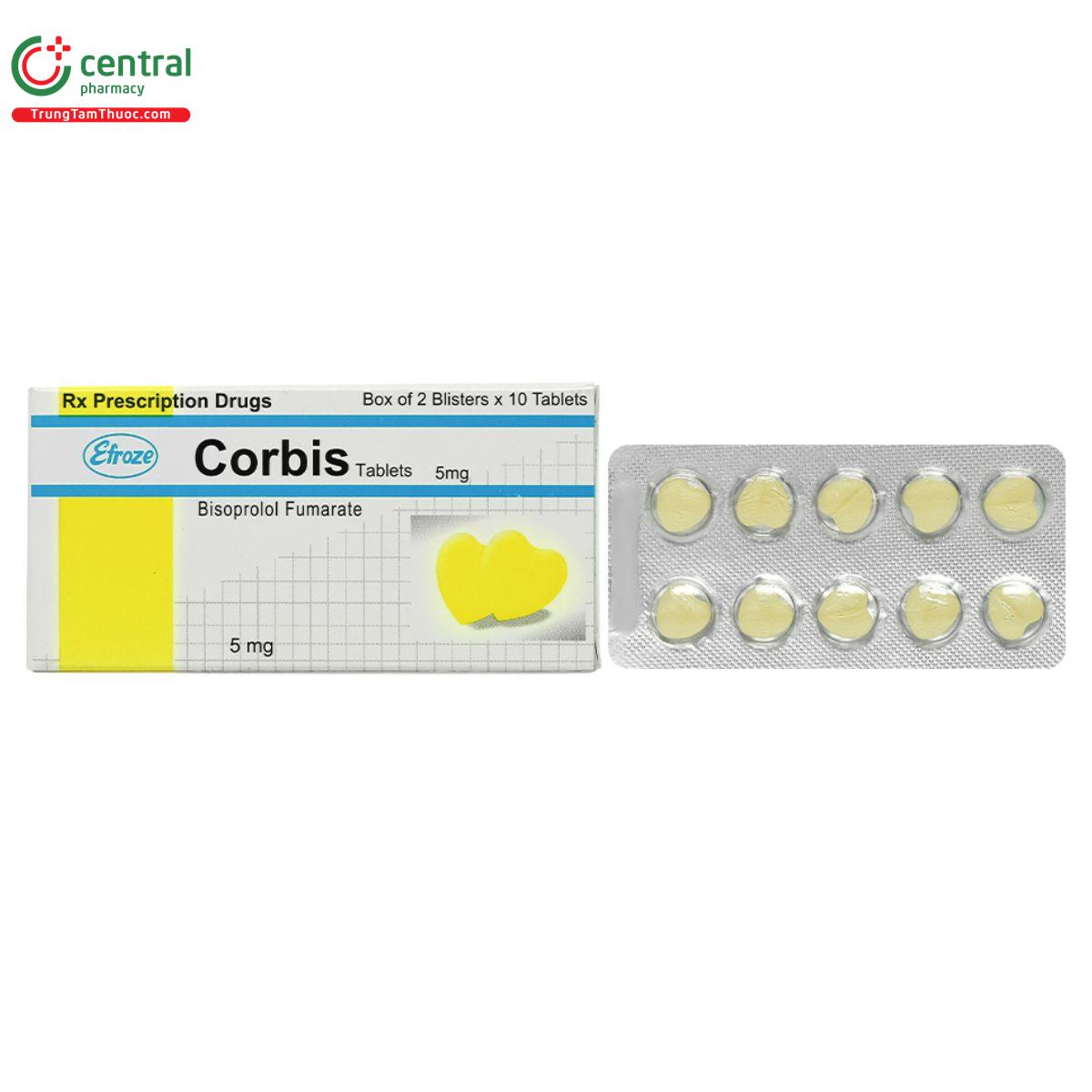 thuoc corbis tablets 5mg 2 Q6380