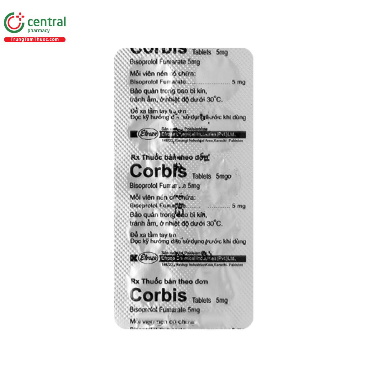 thuoc corbis tablets 5mg 7 J3674