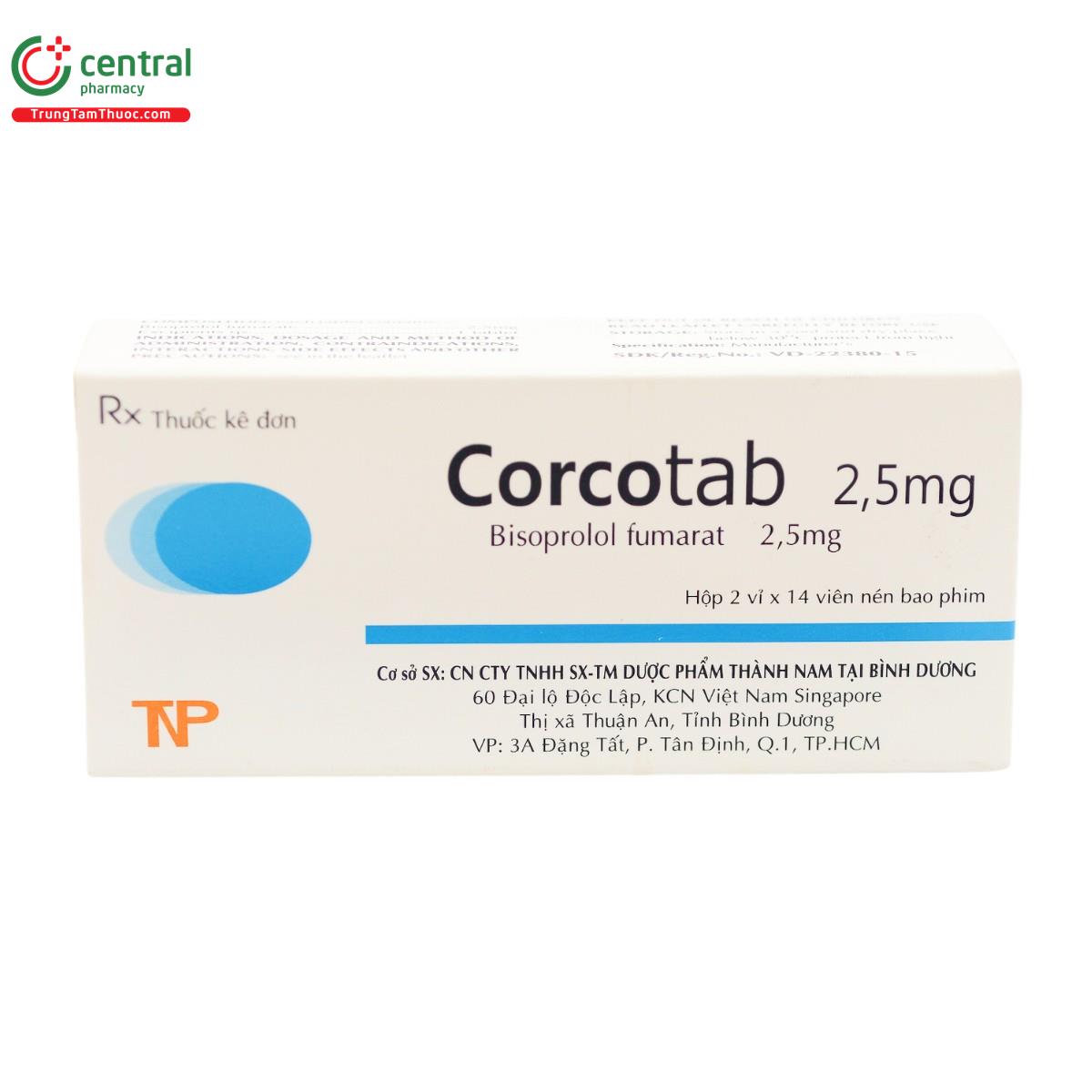 thuoc corcotab 25mg 1 T7325 thuoc corcotab 25mg 1 T7325