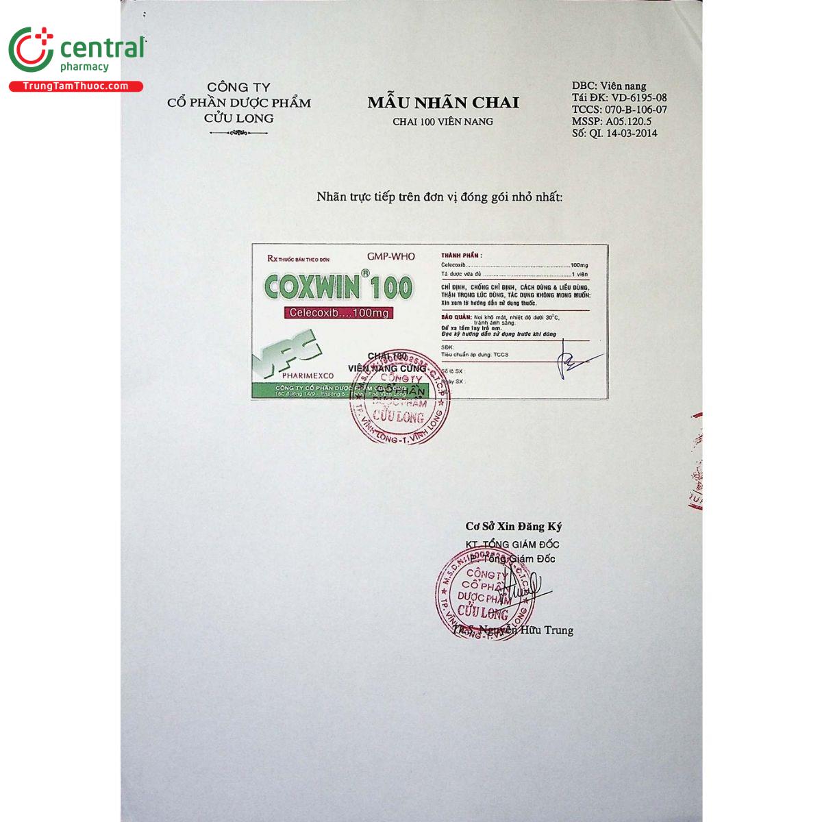 thuoc coxwin 100 4 U8474
