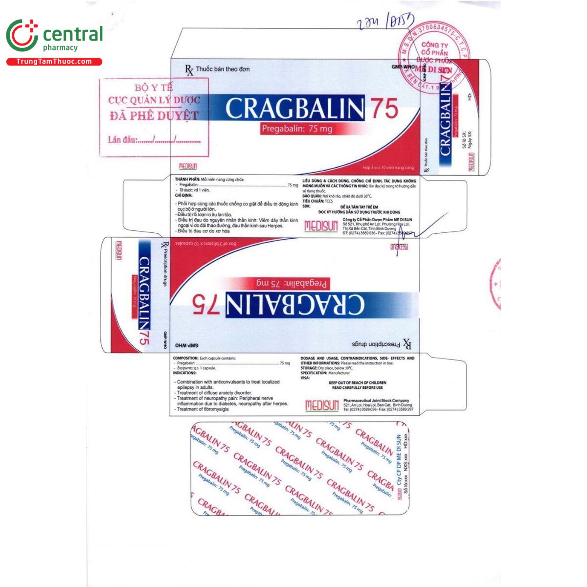 thuoc cragbalin 75 2 A0510 thuoc cragbalin 75 2 A0510