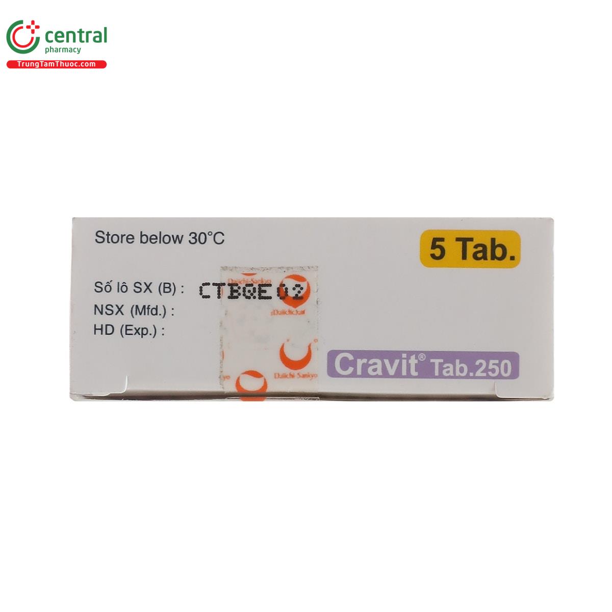 thuoc cravit tab 250 6 V8234