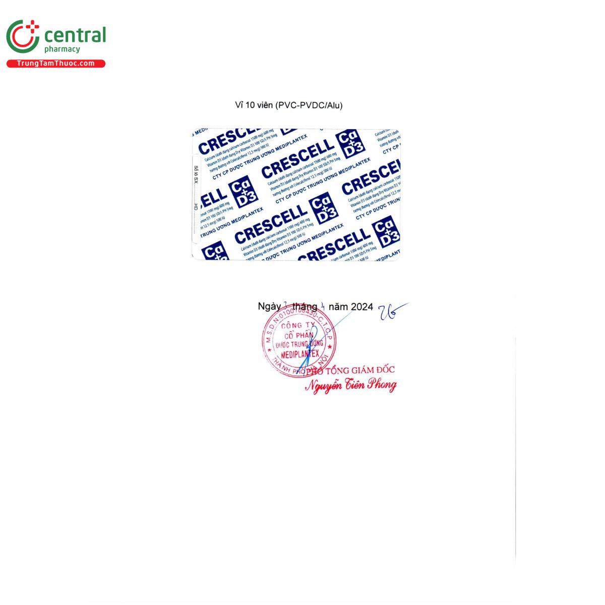 thuoc crescell 600mg 500iu 4 M5631 thuoc crescell 600mg 500iu 4 M5631