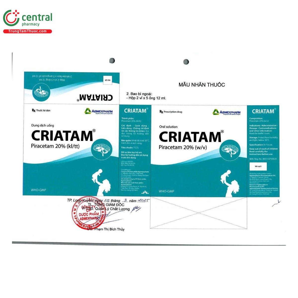 thuoc criatam 20 11 T8540 thuoc criatam 20 11 T8540