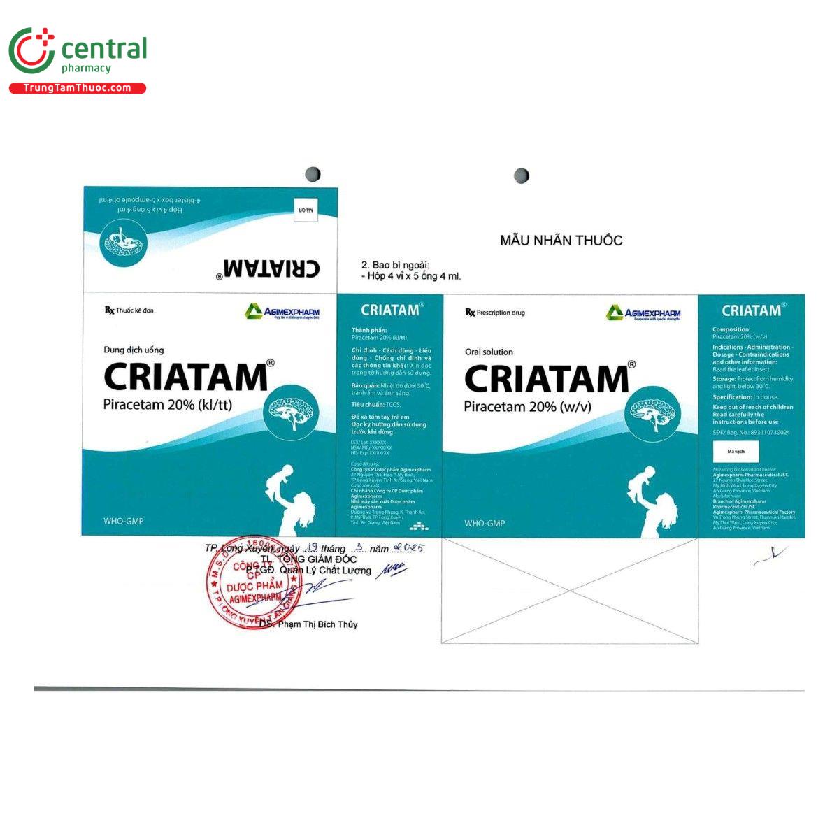 thuoc criatam 20 5 T8443 thuoc criatam 20 5 T8443