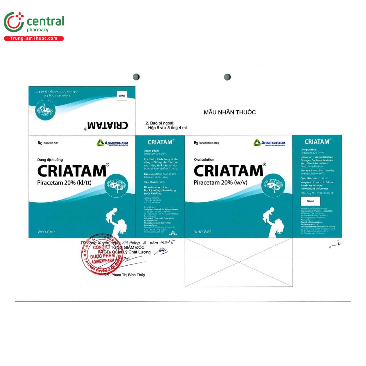 thuoc criatam 20 6 E1180 thuoc criatam 20 6 E1180