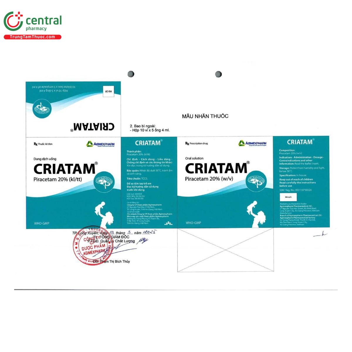 thuoc criatam 20 8 V8520 thuoc criatam 20 8 V8520