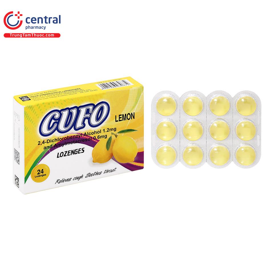 thuoc cufo lozenges huong chanh 1 P6158