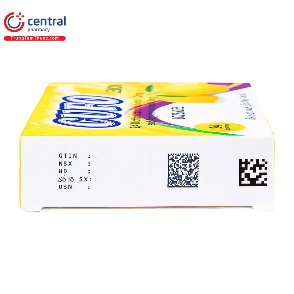 thuoc cufo lozenges huong chanh 5 V8348