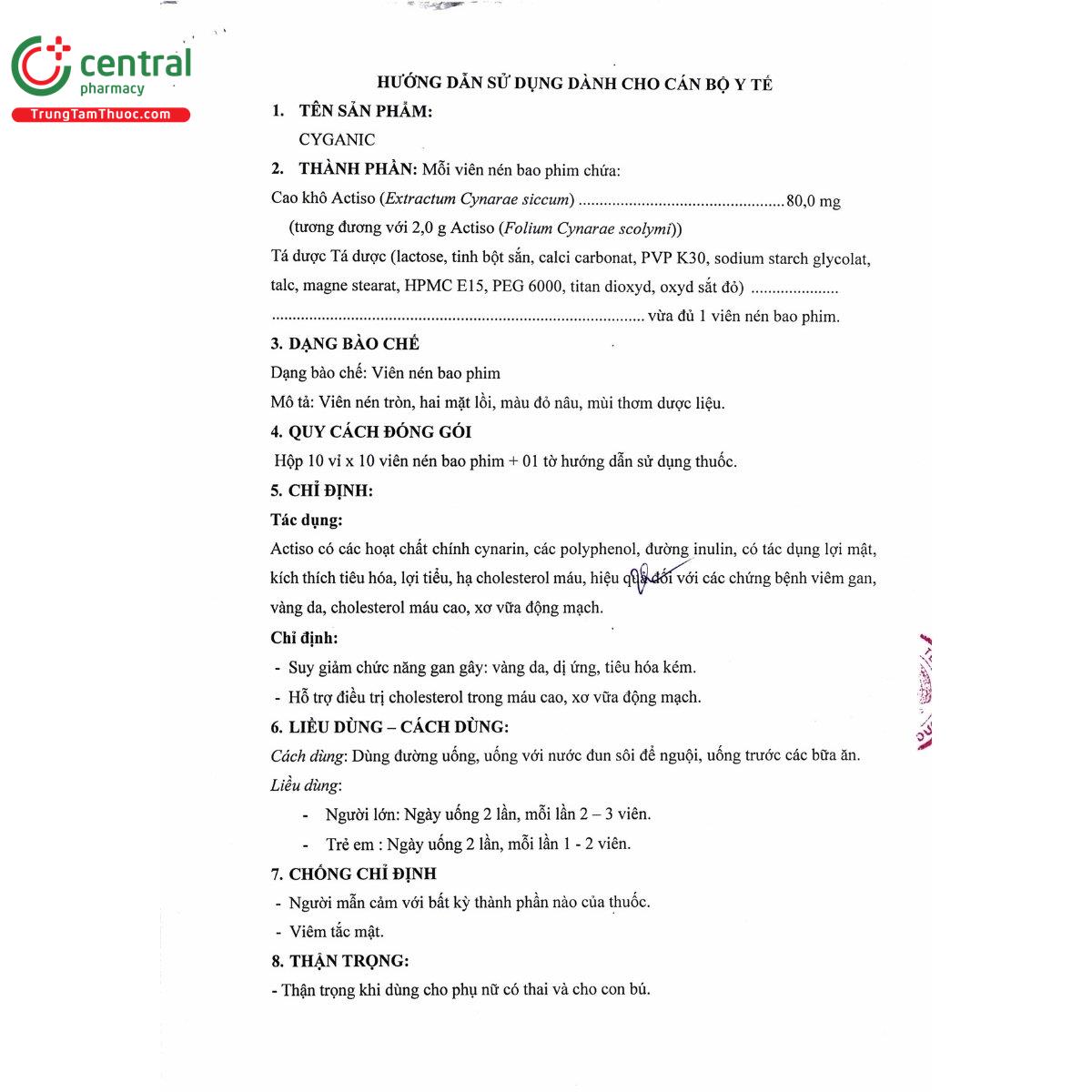 thuoc cyganic 10 P6424 thuoc cyganic 10 P6424