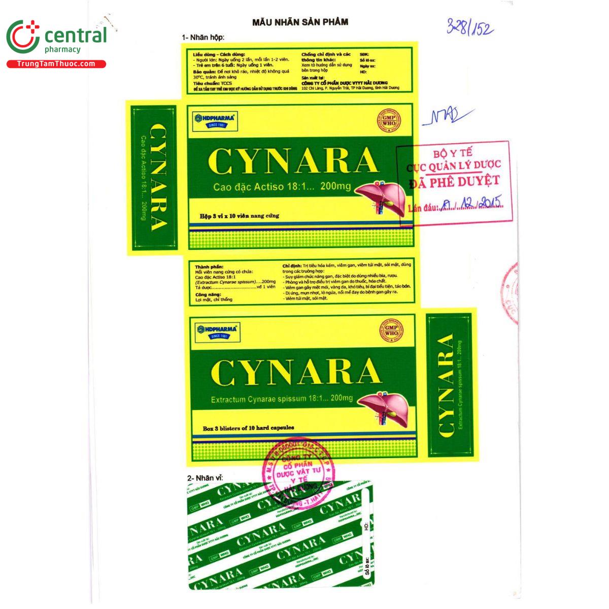 thuoc cynara 5 U8125 thuoc cynara 5 U8125