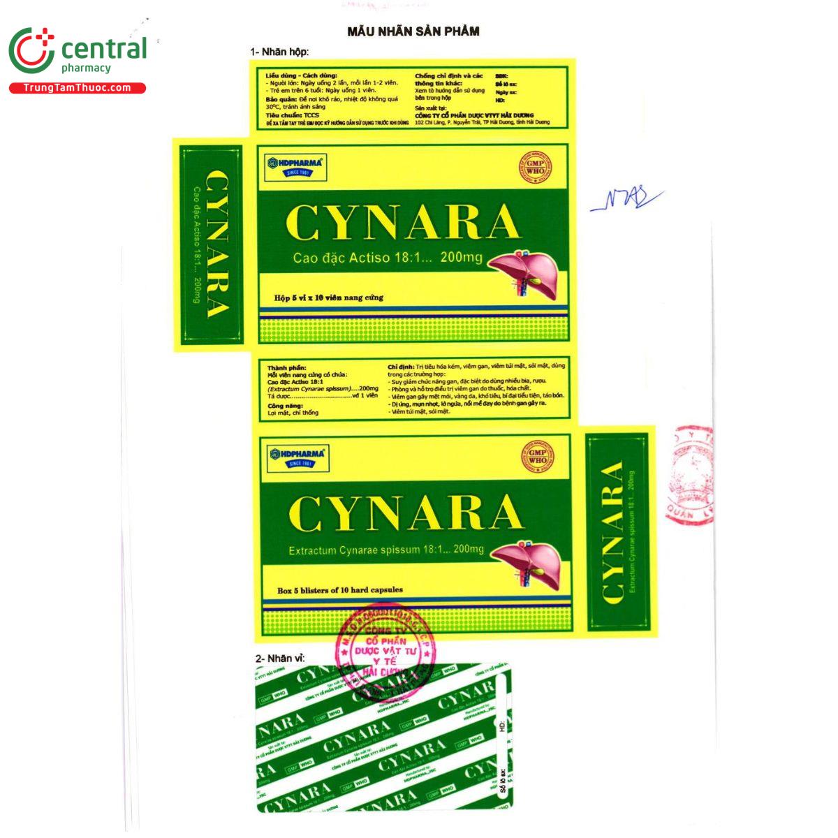 thuoc cynara 6 N5476 thuoc cynara 6 N5476