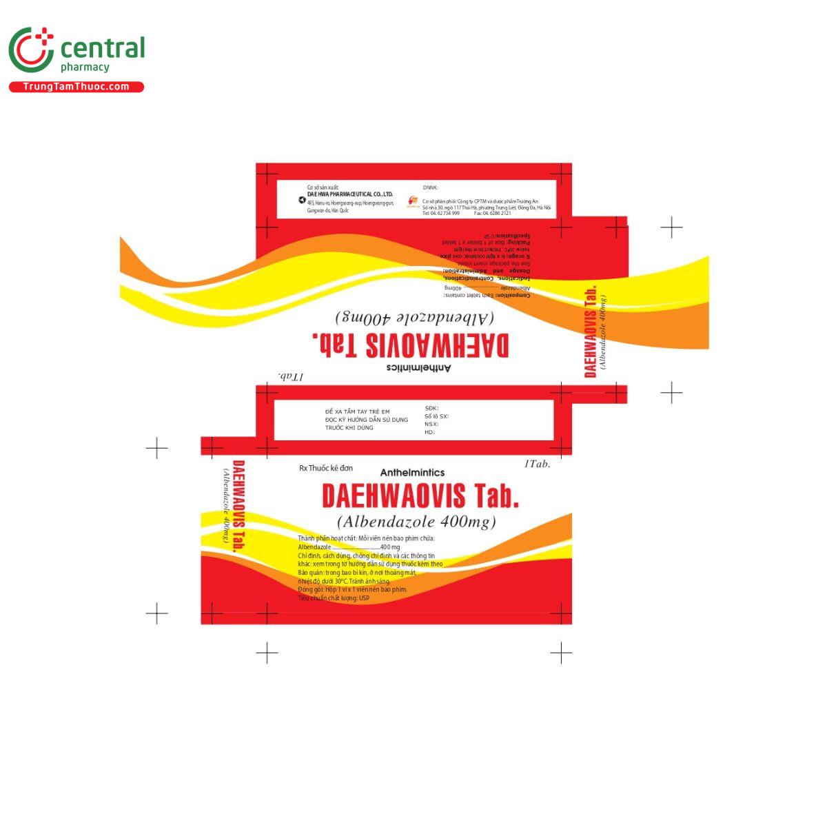 thuoc daehwaovis tab 2 M4847 thuoc daehwaovis tab 2 M4847