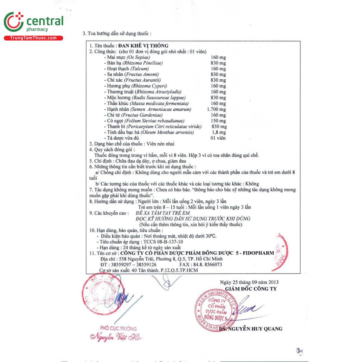thuoc dan khe vi thong 4 N5010 thuoc dan khe vi thong 4 N5010