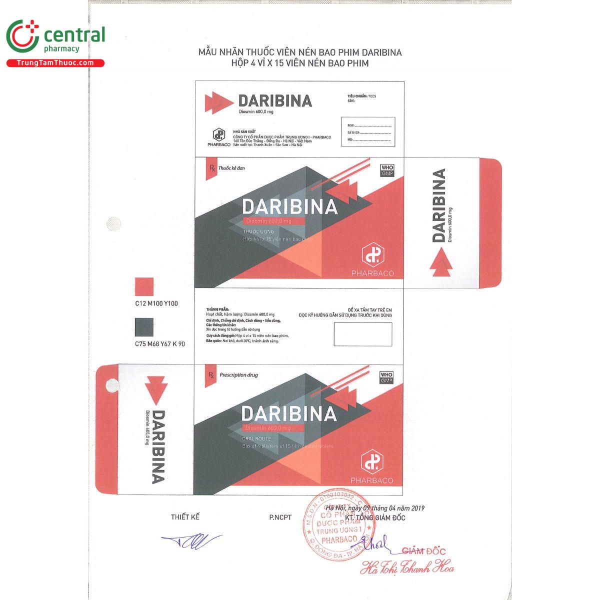 thuoc daribina 5 P6683 thuoc daribina 5 P6683