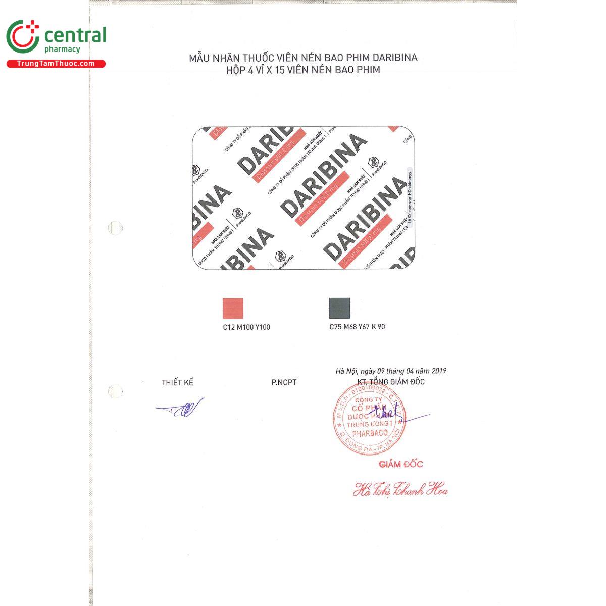 thuoc daribina 6 N5515 thuoc daribina 6 N5515