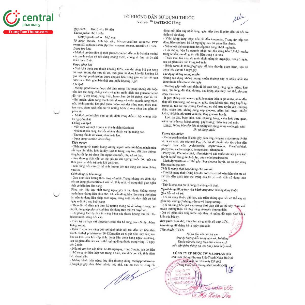 thuoc datisoc 16mg 4 R7823 thuoc datisoc 16mg 4 R7823