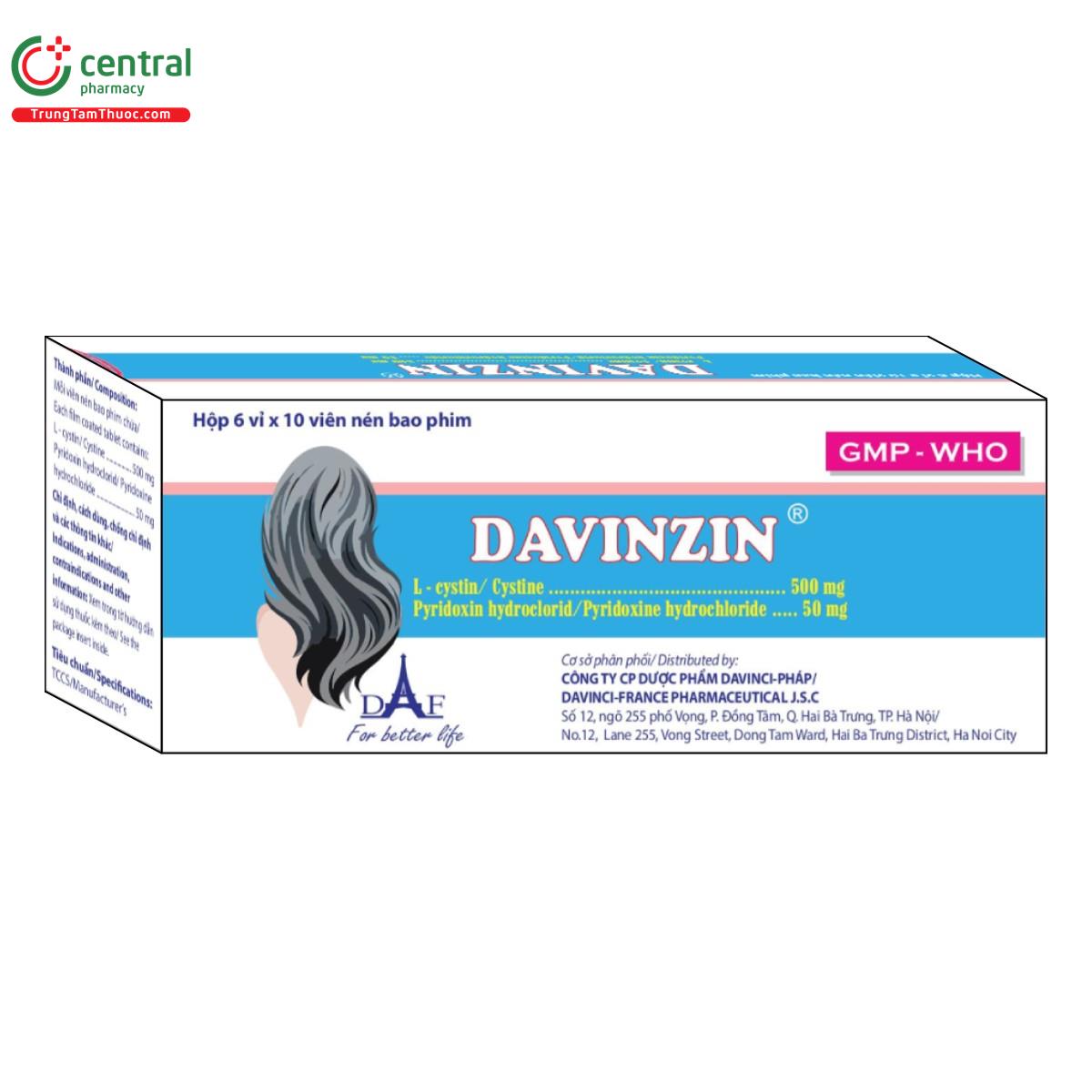 thuoc davinzin 500mg 50mg S7037 thuoc davinzin 500mg 50mg S7037