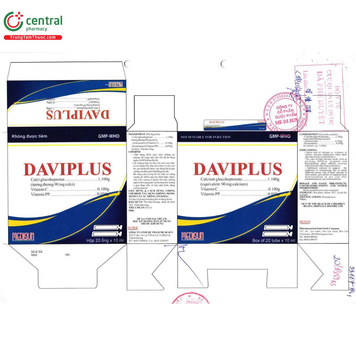 thuoc daviplus 3 V8450