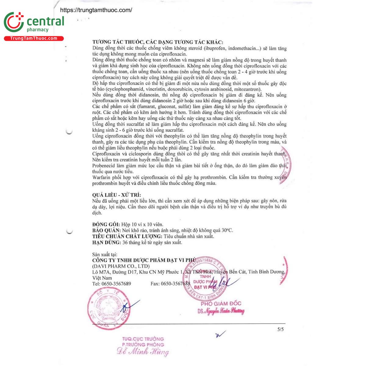 thuoc davylox 500mg 11 A0151 thuoc davylox 500mg 11 A0151