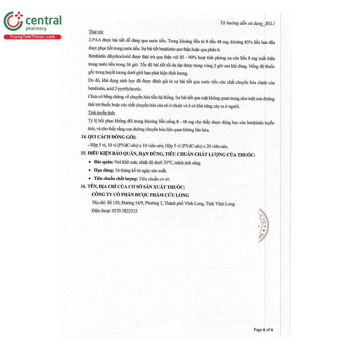 thuoc dcl betahistin 16mg 8 S7046 thuoc dcl betahistin 16mg 8 S7046