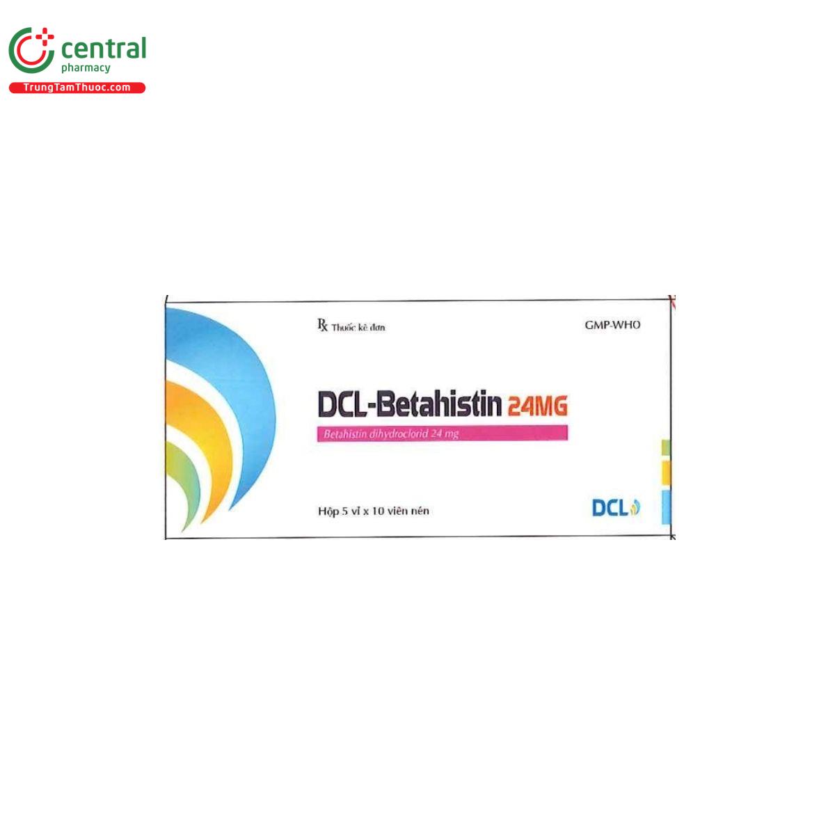 thuoc dcl betahistin 24mg 1 K4225 thuoc dcl betahistin 24mg 1 K4225