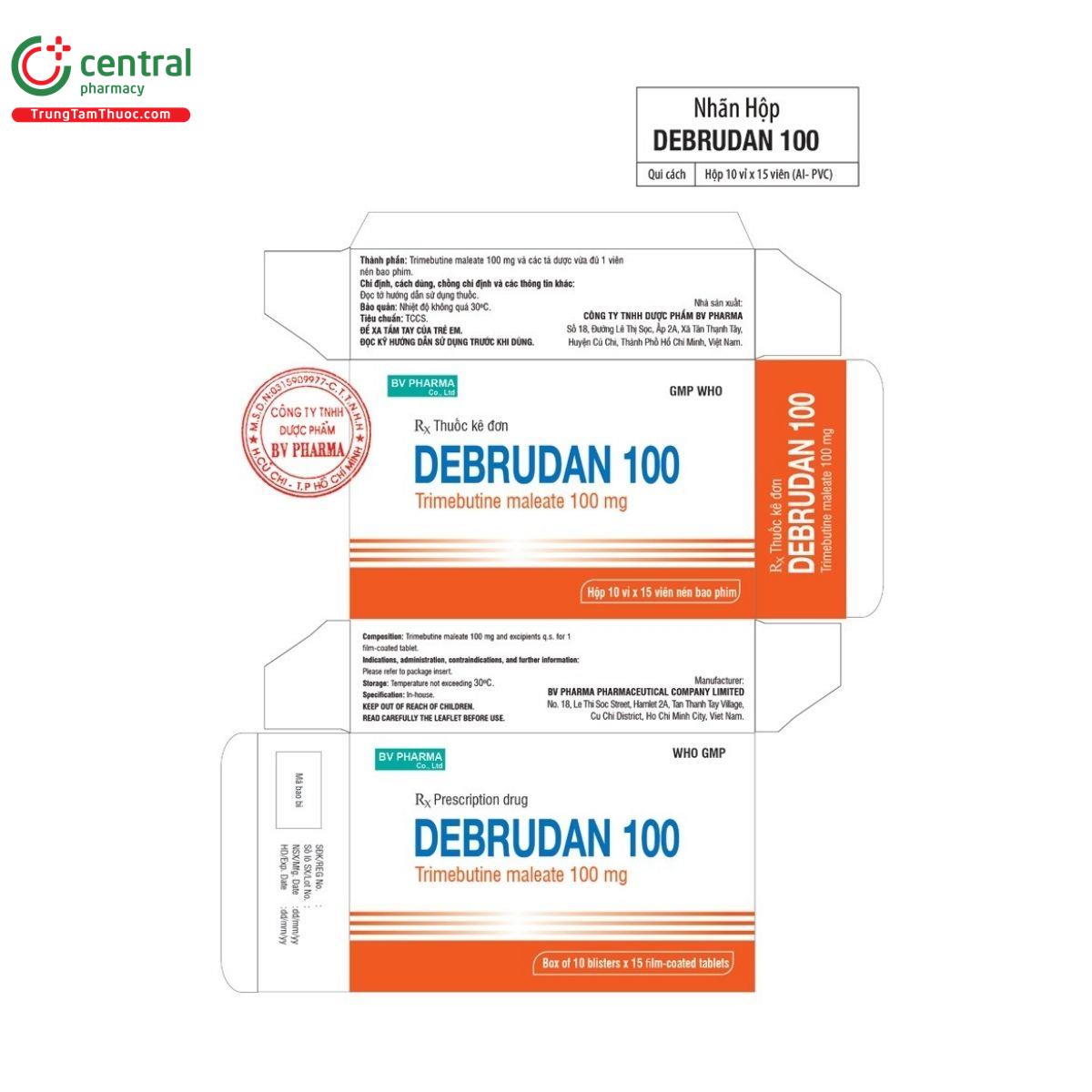 thuoc debrudan 100mg 3 T8672 thuoc debrudan 100mg 3 T8672