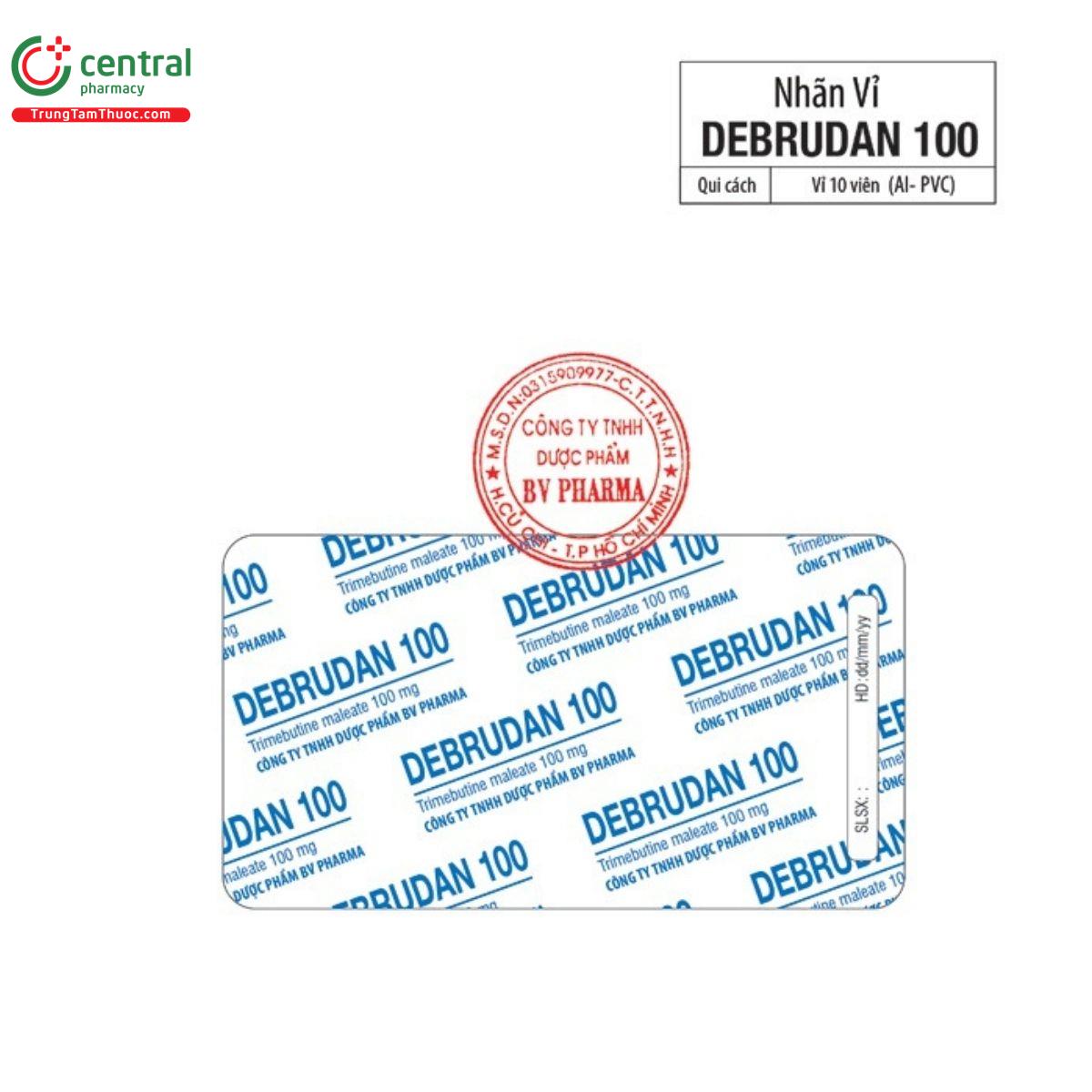 thuoc debrudan 100mg 6 V8340 thuoc debrudan 100mg 6 V8340