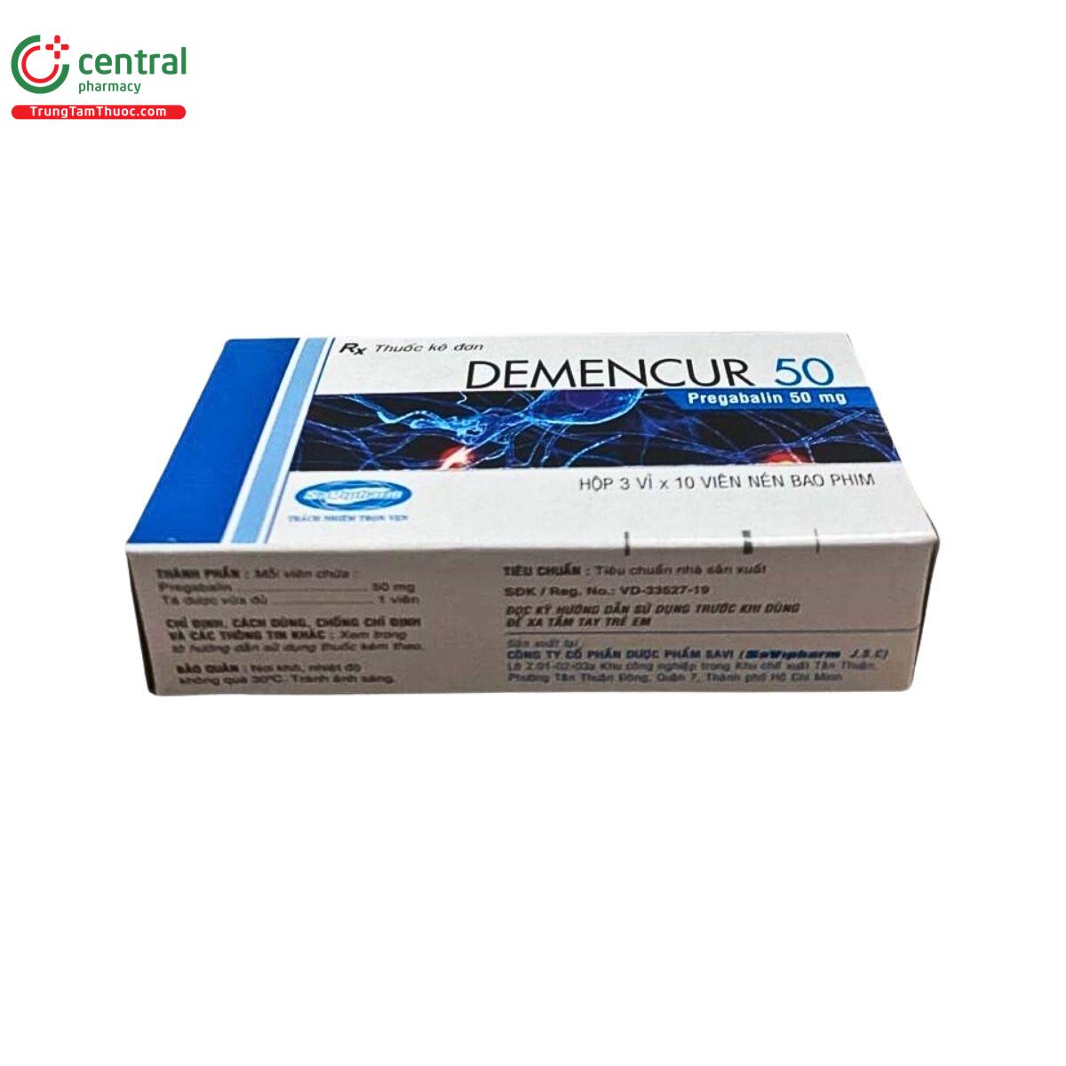 thuoc demencur 50 3 H2347