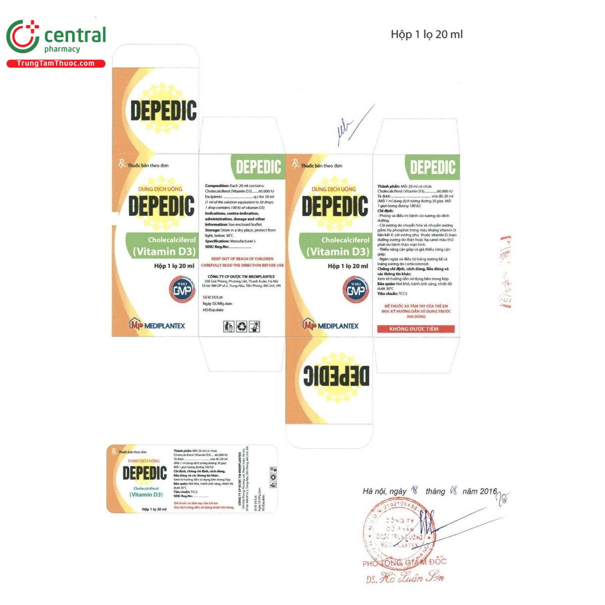 thuoc depedic 4 S7566 thuoc depedic 4 S7566