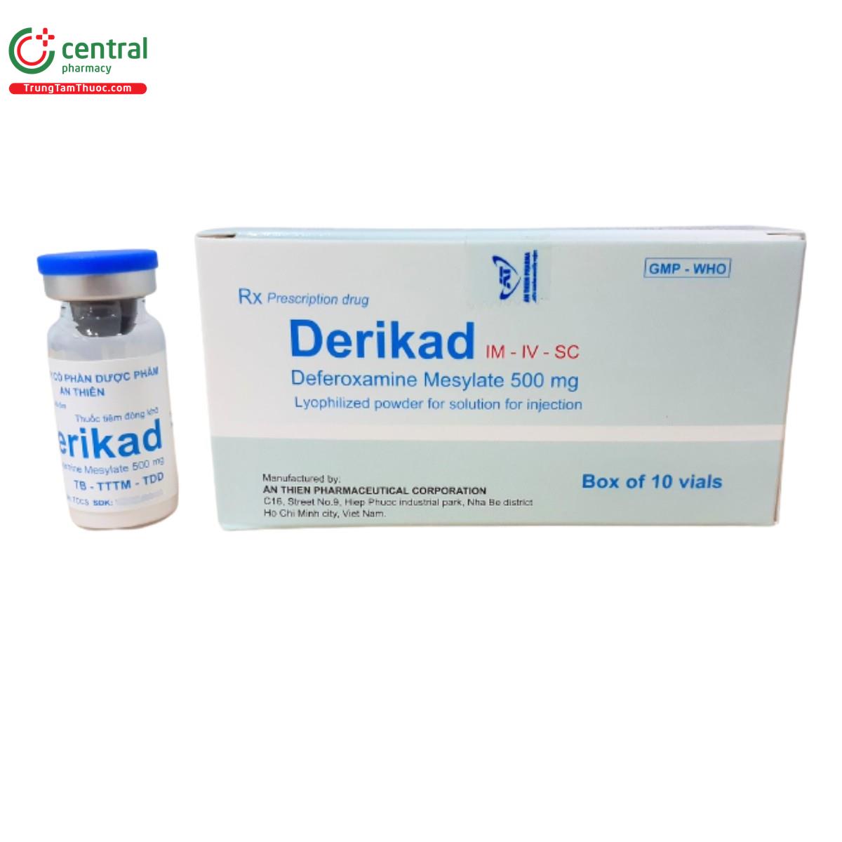 thuoc derikad 500mg G2353 thuoc derikad 500mg G2353