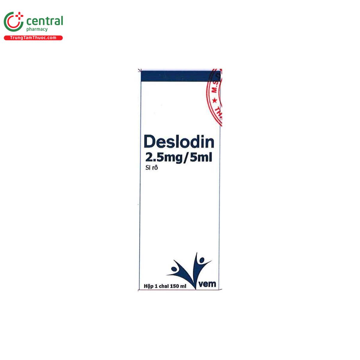 thuoc deslodin 2 5 mg 5ml 1 S7741