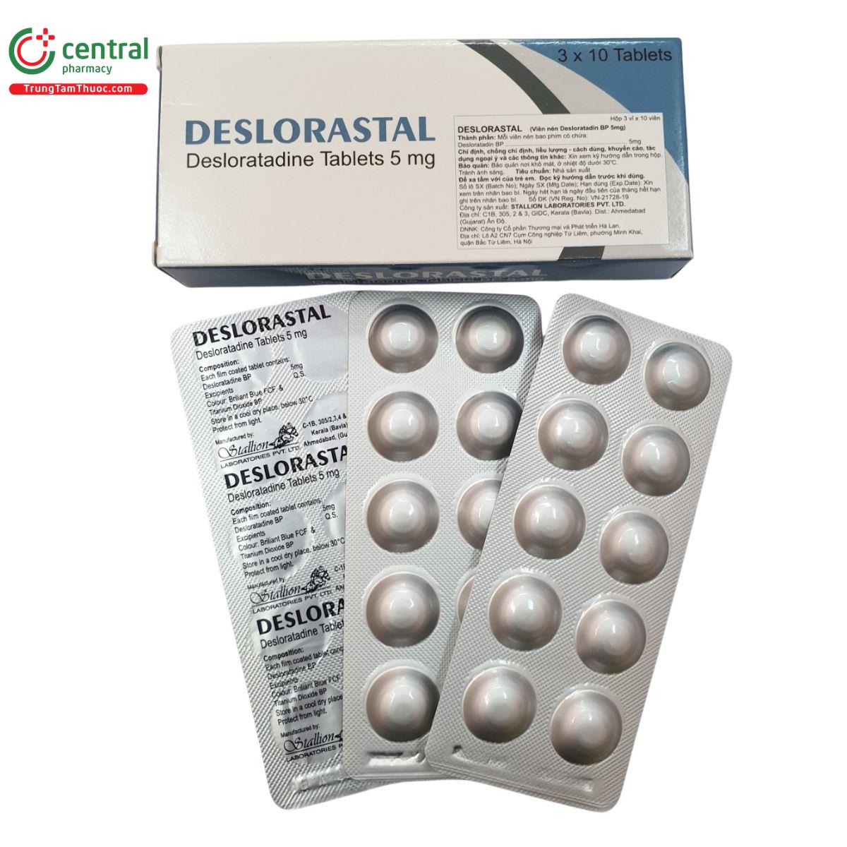 thuoc deslorastal 5mg 1 H3025 thuoc deslorastal 5mg 1 H3025
