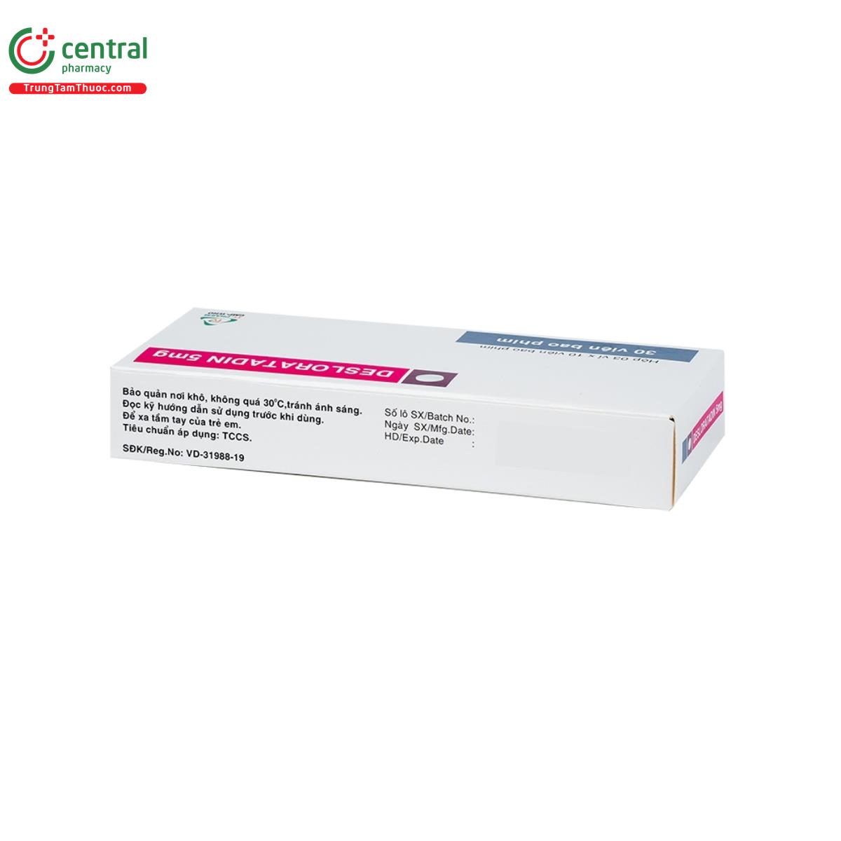 thuoc desloratadin 5mg tv pharm 3 L4223 thuoc desloratadin 5mg tv pharm 3 L4223